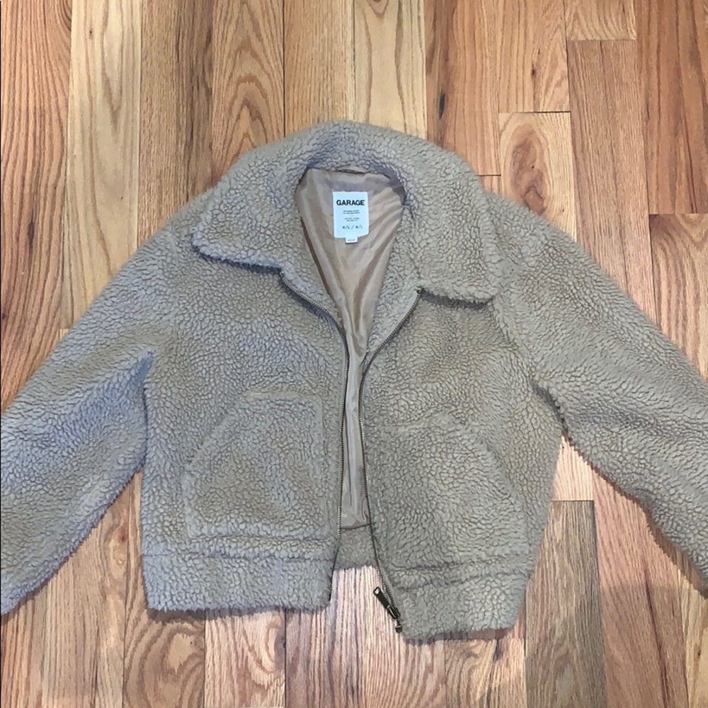 Fuzzy Sherpa Jacket by Garage